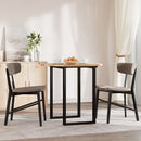 vidaXL kerek tömör akácfa asztallap Ø80 x 2 cm