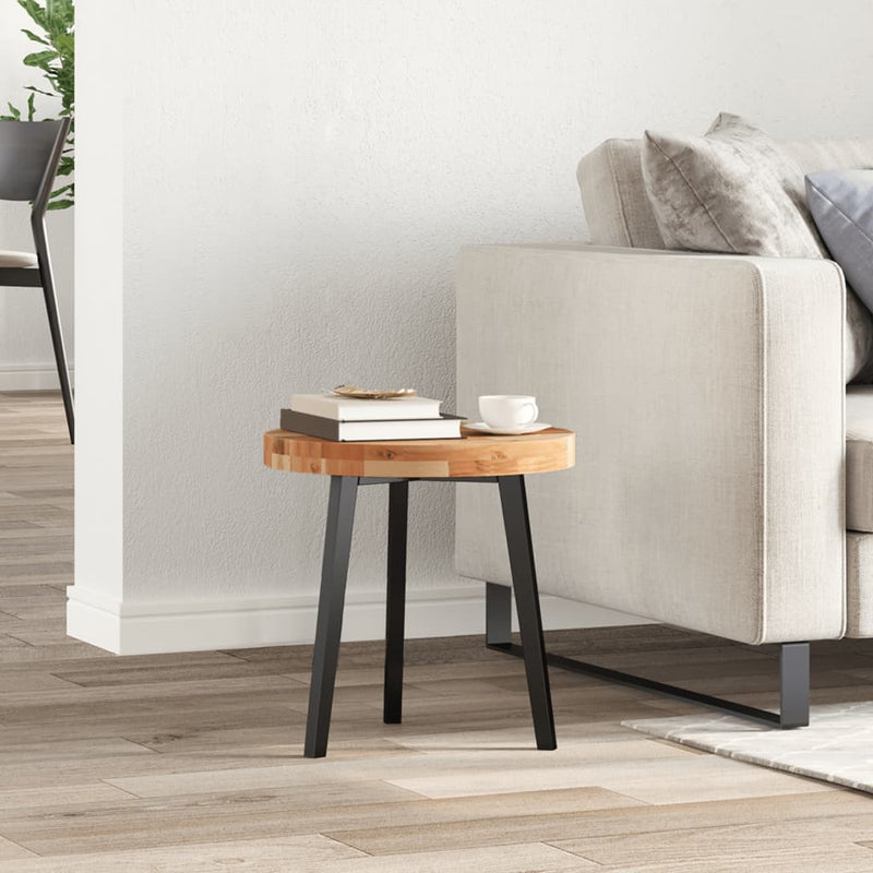 vidaXL kerek tömör akácfa asztallap Ø40 x 4 cm