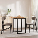 vidaXL kerek tömör akácfa asztallap Ø80 x 4 cm