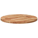 vidaXL kerek tömör akácfa asztallap Ø90 x 4 cm