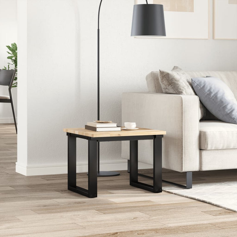 vidaXL négyzet alakú tömör akácfa asztallap 50 x 50 x 2 cm