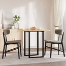vidaXL négyzet alakú tömör akácfa asztallap 70 x 70 x 2 cm
