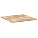 vidaXL négyzet alakú tömör akácfa asztallap 70 x 70 x 2 cm