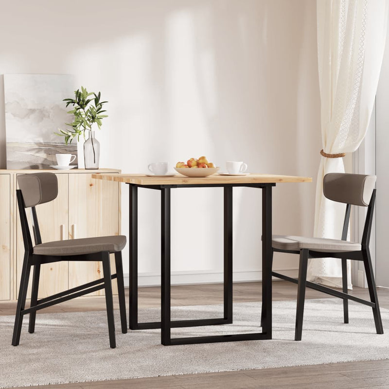 vidaXL négyzet alakú tömör akácfa asztallap 80 x 80 x 2 cm