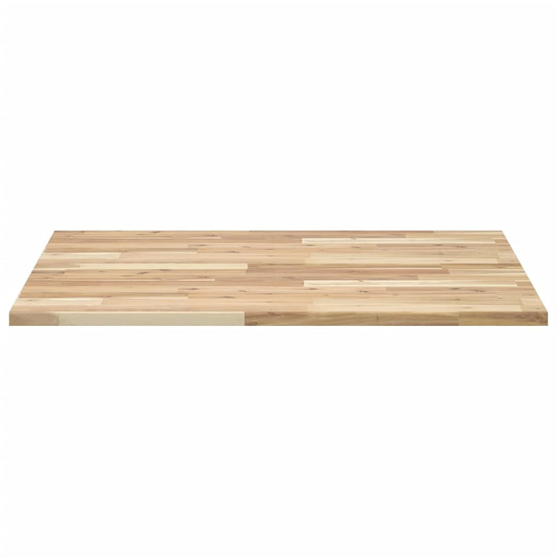 vidaXL négyzet alakú tömör akácfa asztallap 80 x 80 x 2 cm