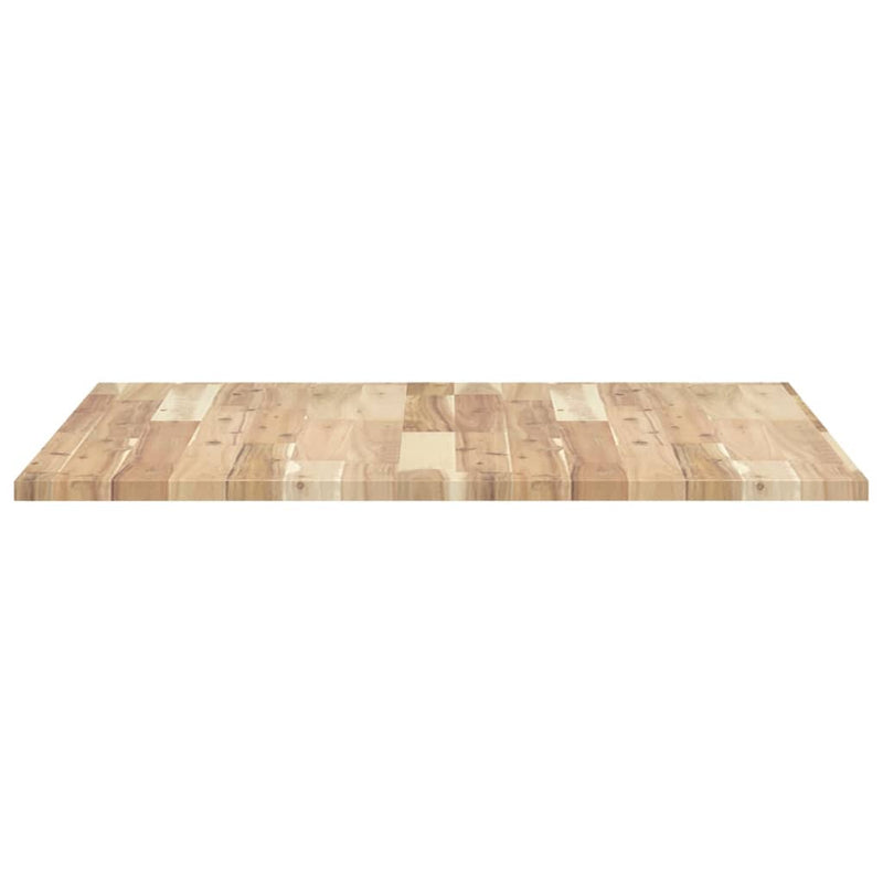 vidaXL négyzet alakú tömör akácfa asztallap 80 x 80 x 2 cm