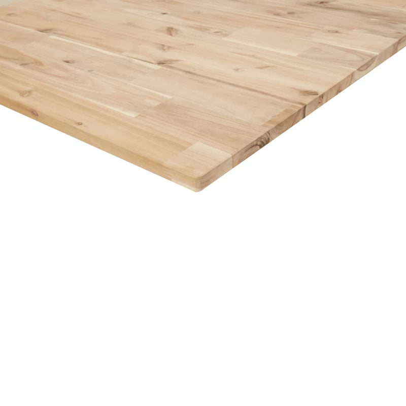 vidaXL négyzet alakú tömör akácfa asztallap 80 x 80 x 2 cm