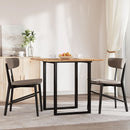 vidaXL négyzet alakú tömör akácfa asztallap 80 x 80 x 2 cm