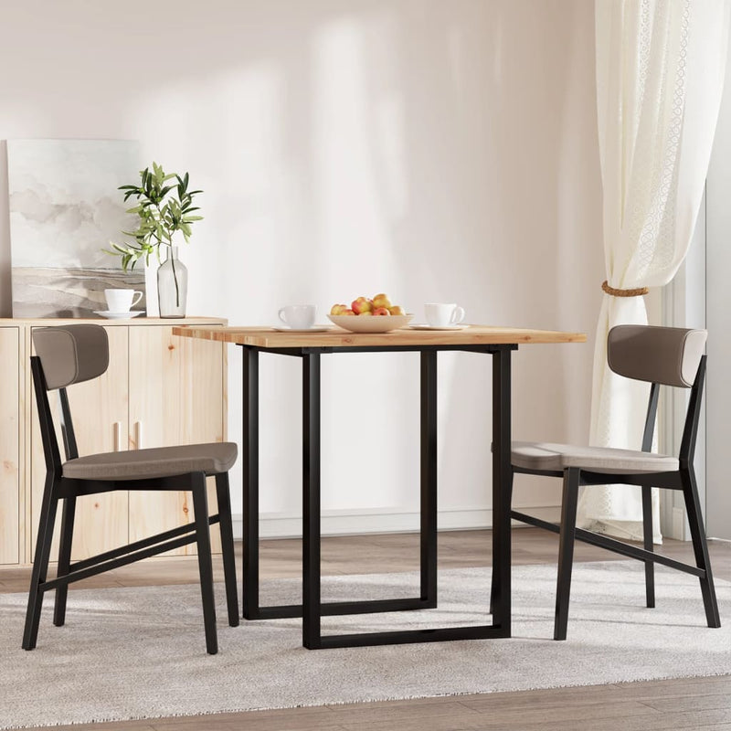 vidaXL négyzet alakú tömör akácfa asztallap 80 x 80 x 2 cm
