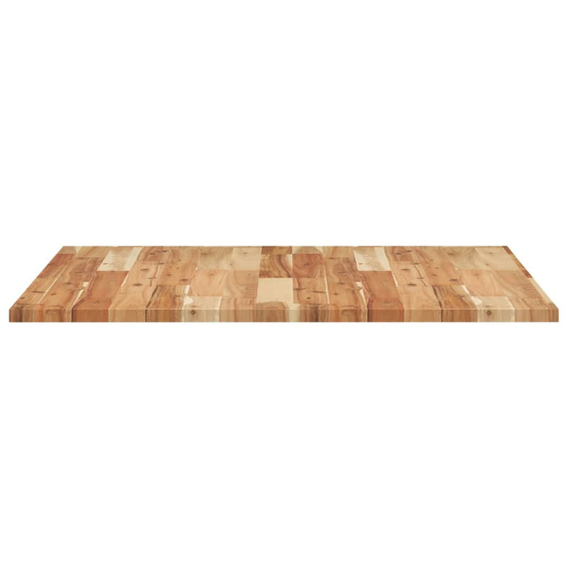 vidaXL négyzet alakú tömör akácfa asztallap 80 x 80 x 2 cm