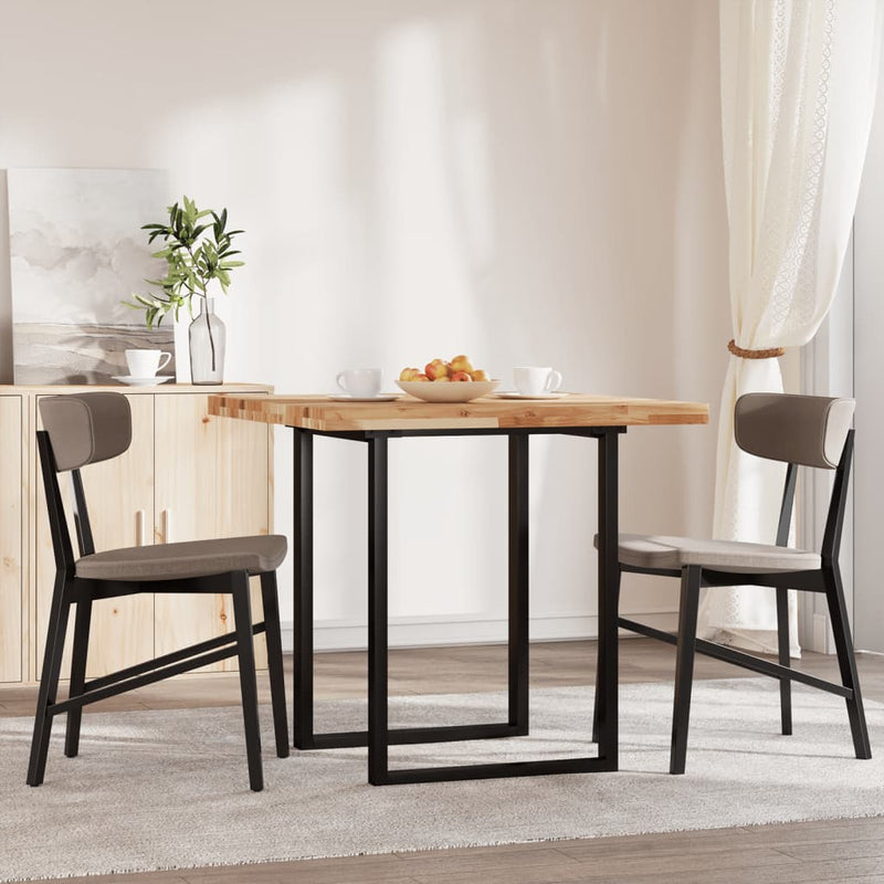vidaXL négyzet alakú tömör akácfa asztallap 80 x 80 x 4 cm