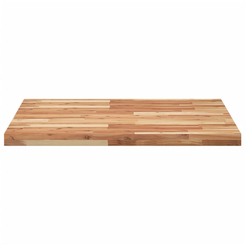 vidaXL négyzet alakú tömör akácfa asztallap 80 x 80 x 4 cm
