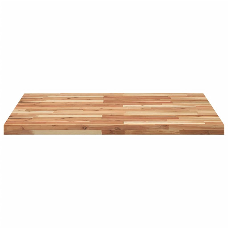 vidaXL négyzet alakú tömör akácfa asztallap 90 x 90 x 4 cm
