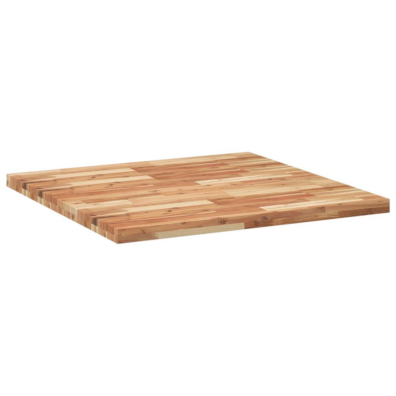vidaXL négyzet alakú tömör akácfa asztallap 90 x 90 x 4 cm