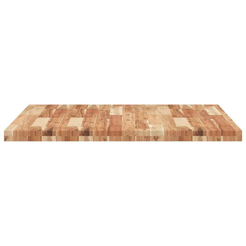vidaXL négyzet alakú tömör akácfa asztallap 90 x 90 x 4 cm