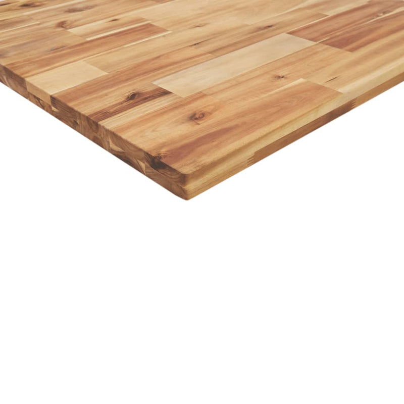 vidaXL négyzet alakú tömör akácfa asztallap 90 x 90 x 4 cm
