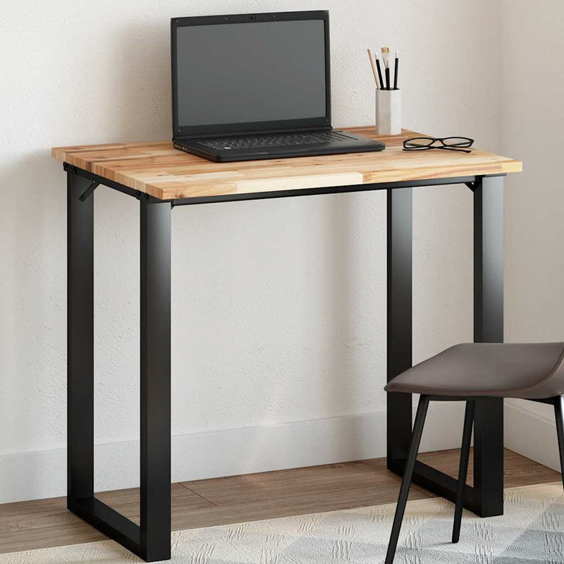 vidaXL négyszög alakú tömör akácfa asztallap 80 x 60 x 2 cm