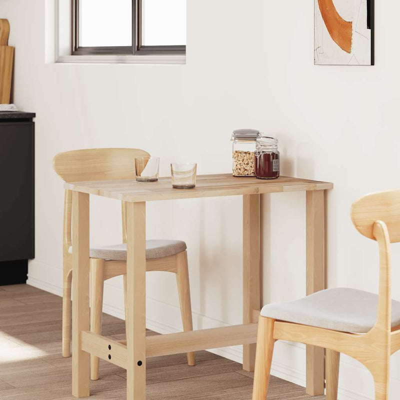 vidaXL négyszög alakú tömör akácfa asztallap 100 x 60 x 2 cm