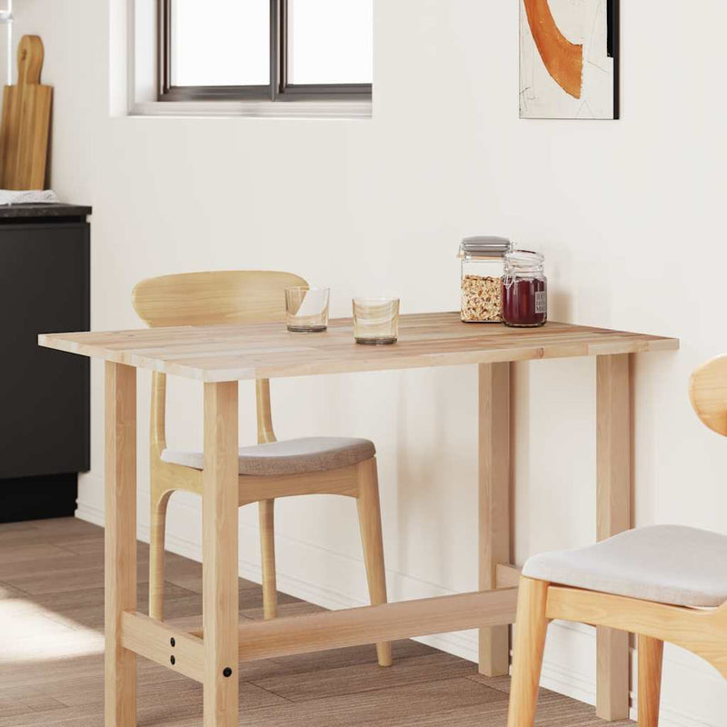 vidaXL négyszög alakú tömör akácfa asztallap 120 x 70 x 2 cm