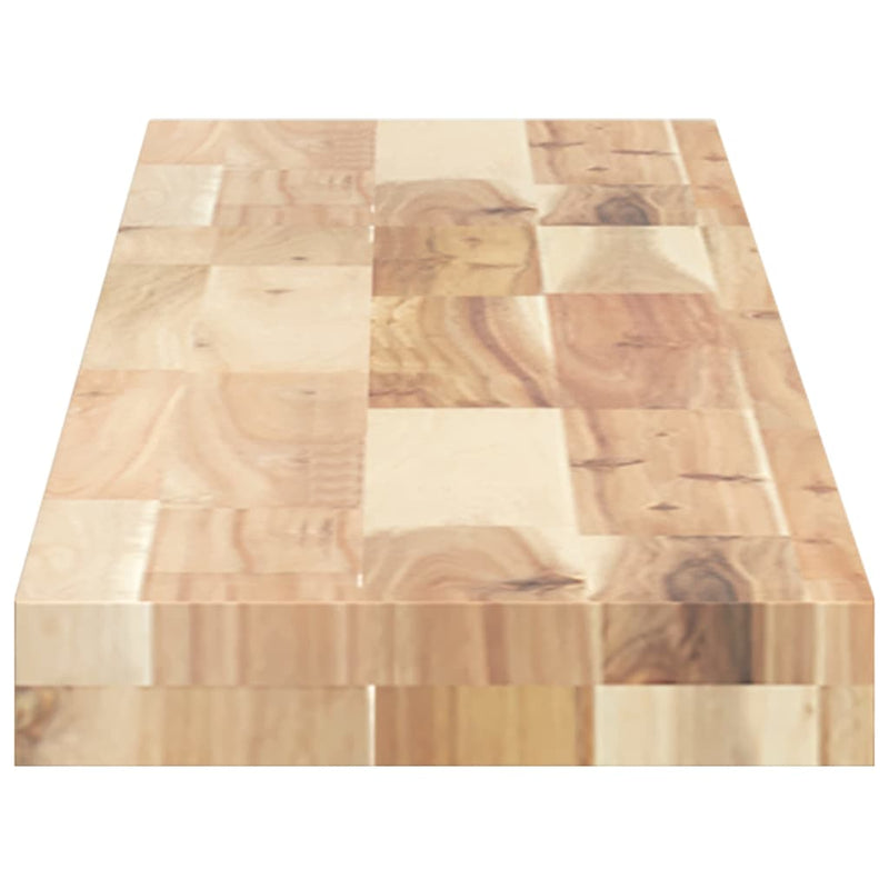 vidaXL tömör akácfa téglalap alakú asztallap 120 x 20 x 4 cm