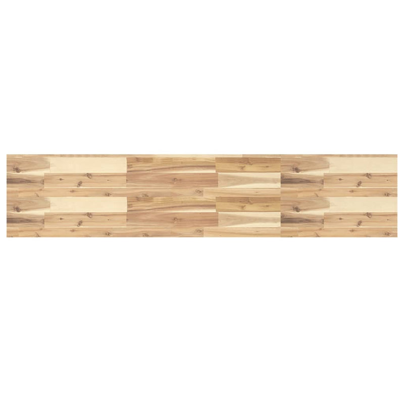 vidaXL tömör akácfa téglalap alakú asztallap 120 x 30 x 4 cm
