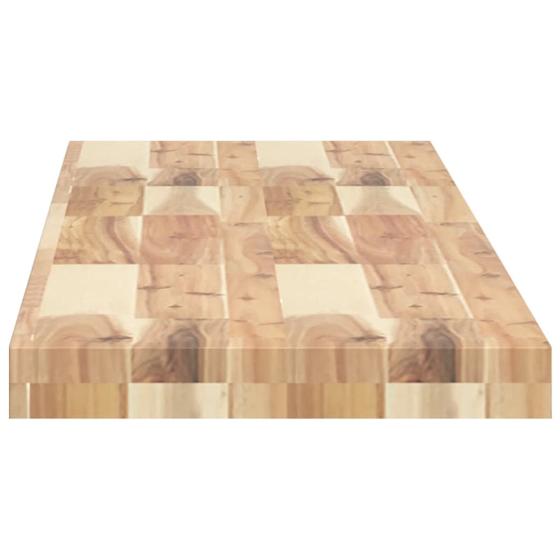 vidaXL tömör akácfa téglalap alakú asztallap 120 x 30 x 4 cm