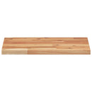 vidaXL négyszög alakú tömör akácfa asztallap 60 x 30 x 2 cm