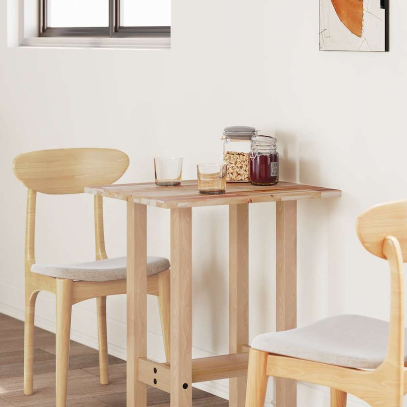 vidaXL négyszög alakú tömör akácfa asztallap 80 x 50 x 2 cm