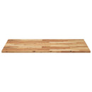 vidaXL négyszög alakú tömör akácfa asztallap 100 x 70 x 2 cm