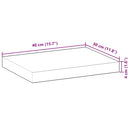 vidaXL tömör akácfa téglalap alakú asztallap 40 x 30 x 4 cm