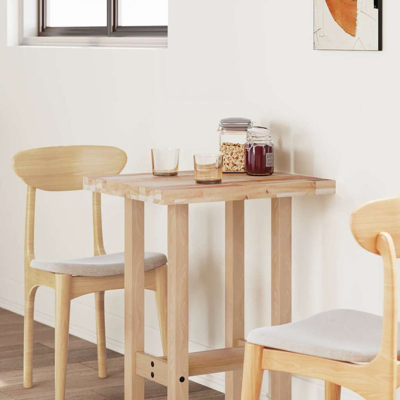 vidaXL négyszög alakú tömör akácfa asztallap 80 x 50 x 4 cm