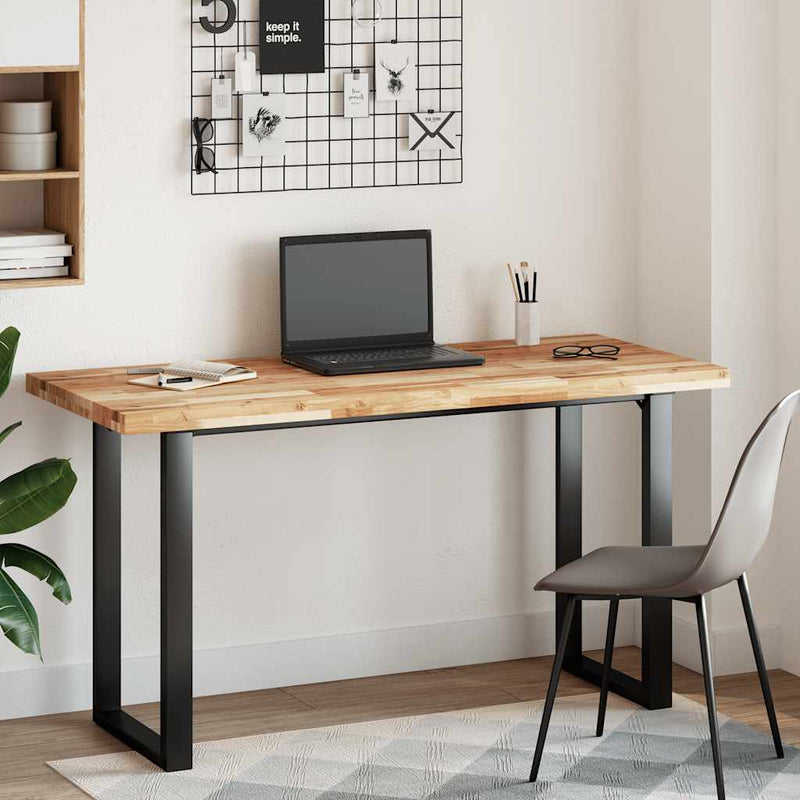 vidaXL négyszög alakú tömör akácfa asztallap 140 x 60 x 4 cm