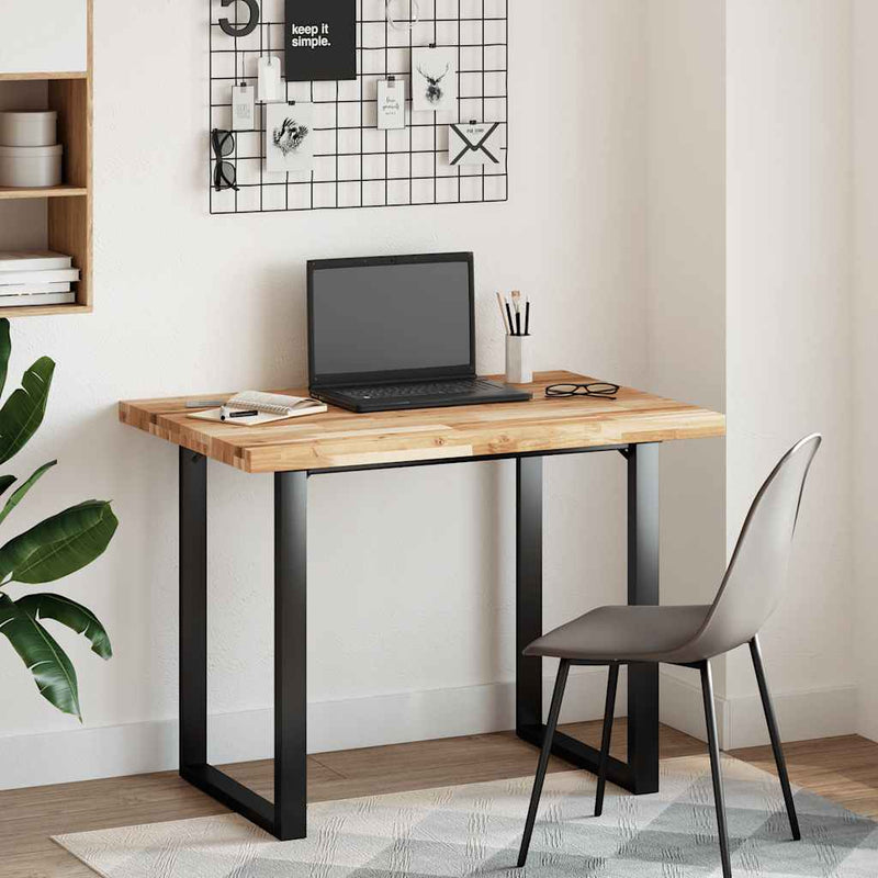 vidaXL négyszög alakú tömör akácfa asztallap 100 x 70 x 4 cm