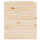 vidaXL tömör fenyő kerti virágláda 40x40x46 cm