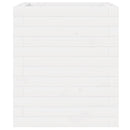 vidaXL fehér tömör fenyő virágláda 40x40x46 cm