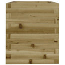 vidaXL impregnált fenyőfa kerti virágláda 40x40x46 cm