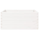 vidaXL tömör fenyő kerti virágláda 100 x 100 x 46 cm