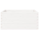 vidaXL tömör fenyő kerti virágláda 100 x 100 x 46 cm