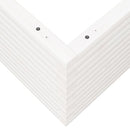 vidaXL tömör fenyő kerti virágláda 100 x 100 x 46 cm