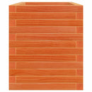 vidaXL viaszbarna tömör fenyőfa kerti virágláda 70x40x46 cm