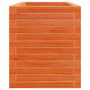 vidaXL viaszbarna tömör fenyőfa kerti virágláda 110 x 40 x 46 cm