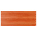 vidaXL viaszbarna tömör fenyőfa kerti virágláda 110 x 60 x 46 cm