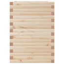 vidaXL tömör fenyő kerti virágláda 50 x 50 x 68,5 cm