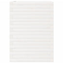 vidaXL fehér tömör fenyőfa kerti virágláda 50 x 50 x 68,5 cm