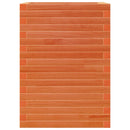 vidaXL viaszbarna tömör fenyőfa kerti virágláda 50 x 50 x 68,5 cm