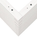 vidaXL fehér tömör fenyőfa kerti virágtartó 90 x 60 x 68,5 cm