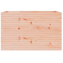 vidaXL tömör duglászfenyő kerti virágláda 110 x 60 x 68,5 cm