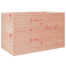 vidaXL tömör duglászfenyő kerti virágláda 110 x 60 x 68,5 cm