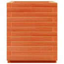 vidaXL viaszbarna tömör fenyőfa kerti virágláda 40 x 40 x 49,5 cm