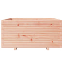 vidaXL tömör duglászfenyő kerti virágláda 100 x 100 x 49,5 cm